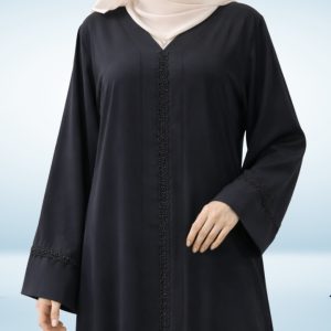 Abaya Avec Zwaq Lmaalam